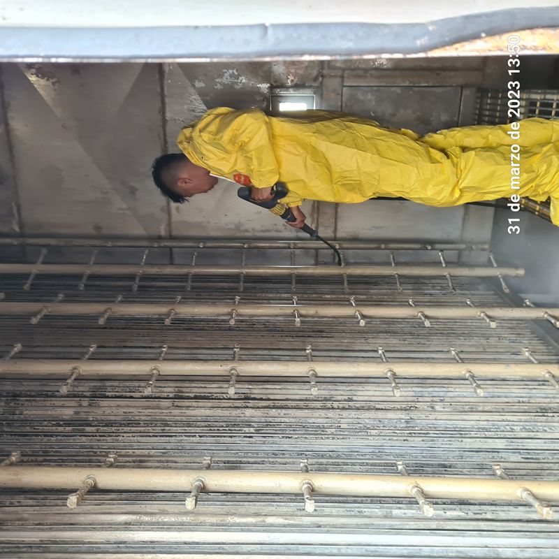 tratamiento agua limpieza tubería